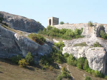 Эски-кермен, пещерный город в Крыму